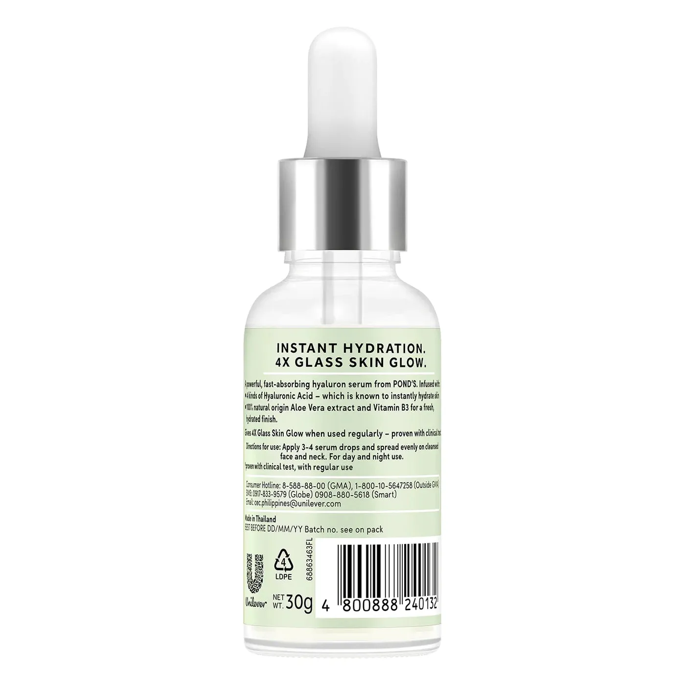 Ponds Healthy Hydration - Hyaluron Serum - Aloe Vera 30ml
