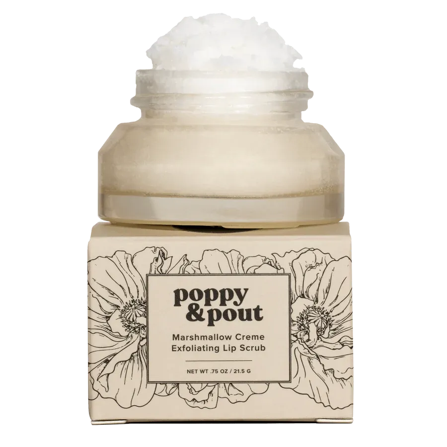 POPPY & POUT - EXFOLIATING LIP SCRUB 0.75 OZ
