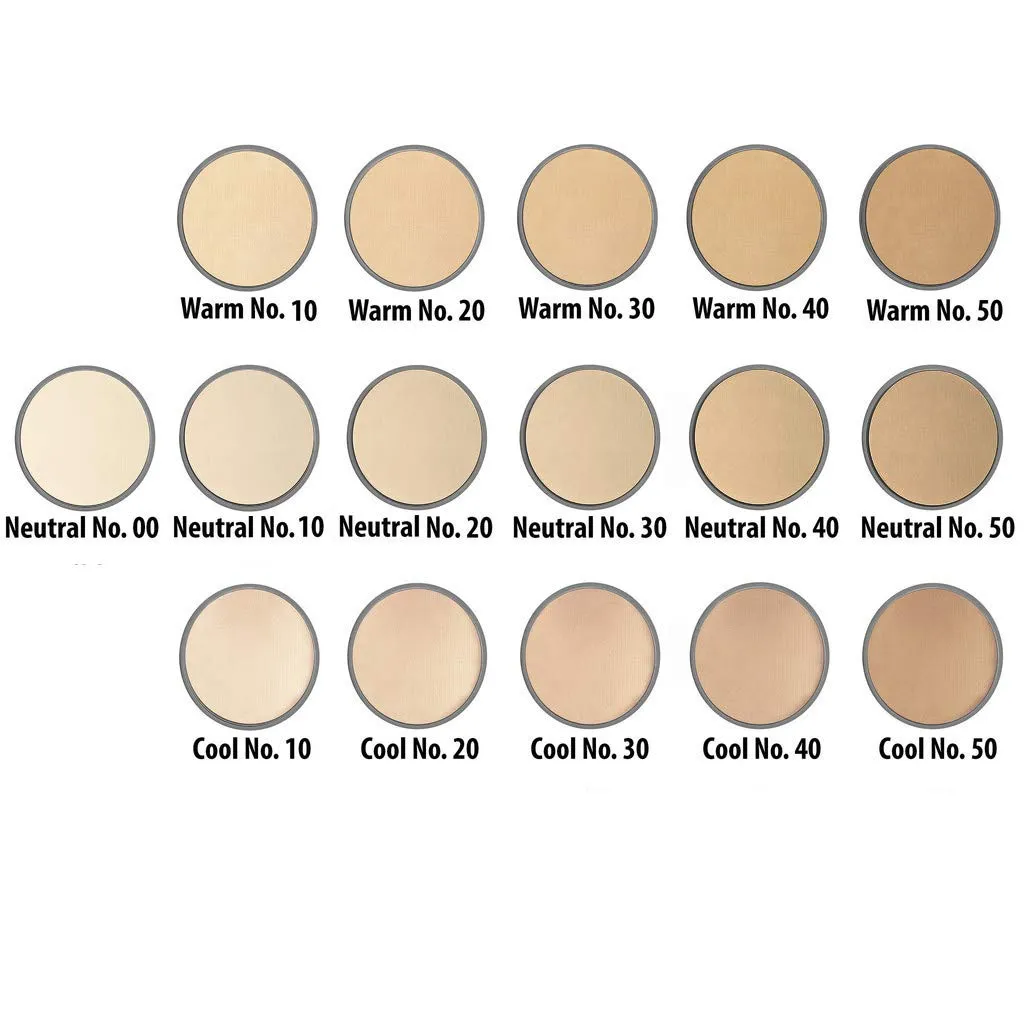 Pressed Foundation, Natural and Organic Makeup (Cool No. 10) 
