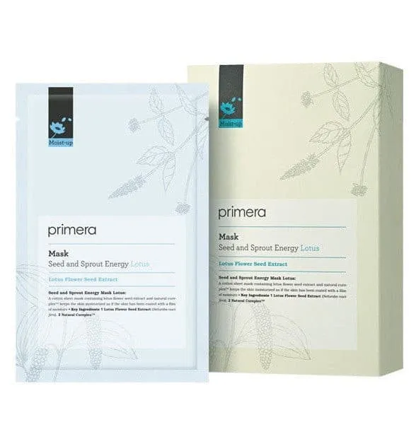 PRIMERA Seed and Sprout Energy Mask Lotus 20ml *5ea
