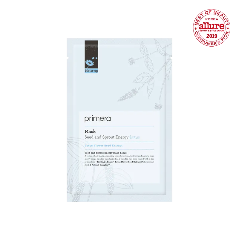 PRIMERA Seed and Sprout Energy Mask Lotus 20ml *5ea
