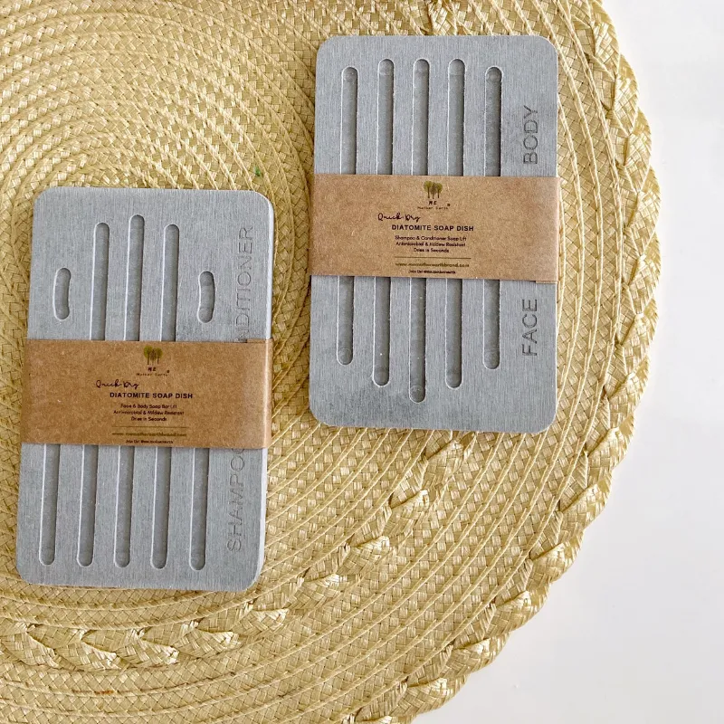 Quick-Dry Diatomite Soap Dish