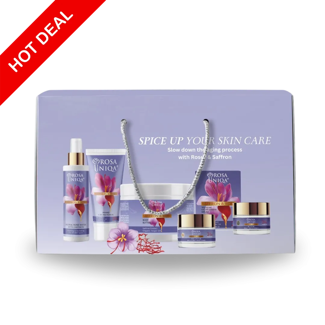 ROSE & SAFFRON Package
