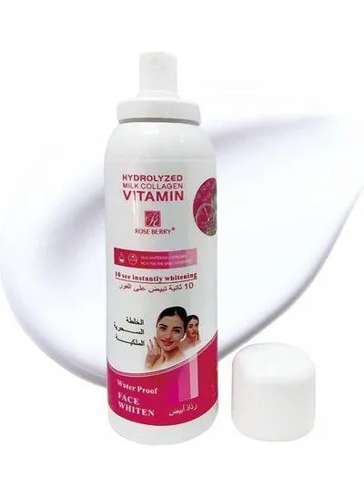 Rose Berry Water Proof Face whitening cream spray 150 ml