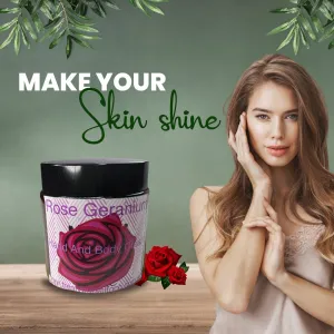 Rose Geranium hand and body cream
