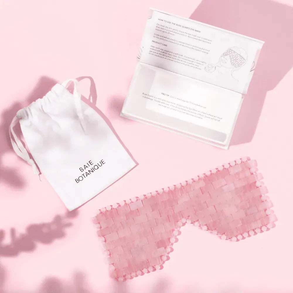 Rose Quartz Eye Mask