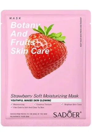 Sadoer - Botany And Fruits Strawberry Moisturizing Face Sheet Mask