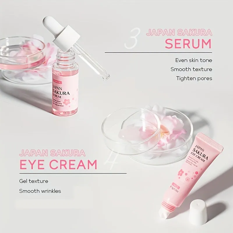 Sakura Skin Care Six-piece Set