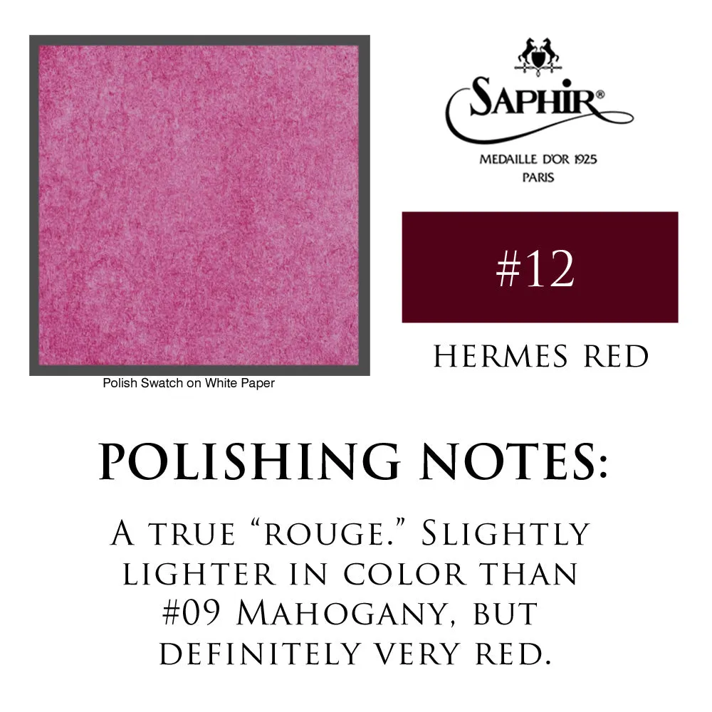 Saphir Renovating Recolorant Repair Cream
