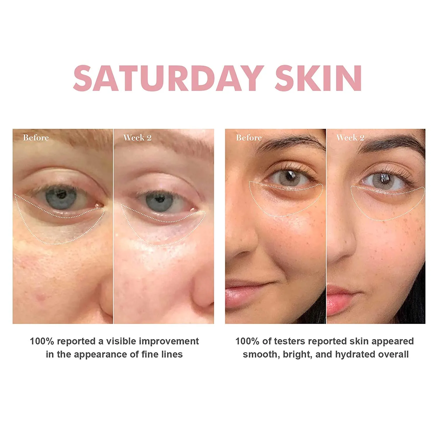 SATURDAY SKIN Wide Awake Brightening Eye Cream 30ml