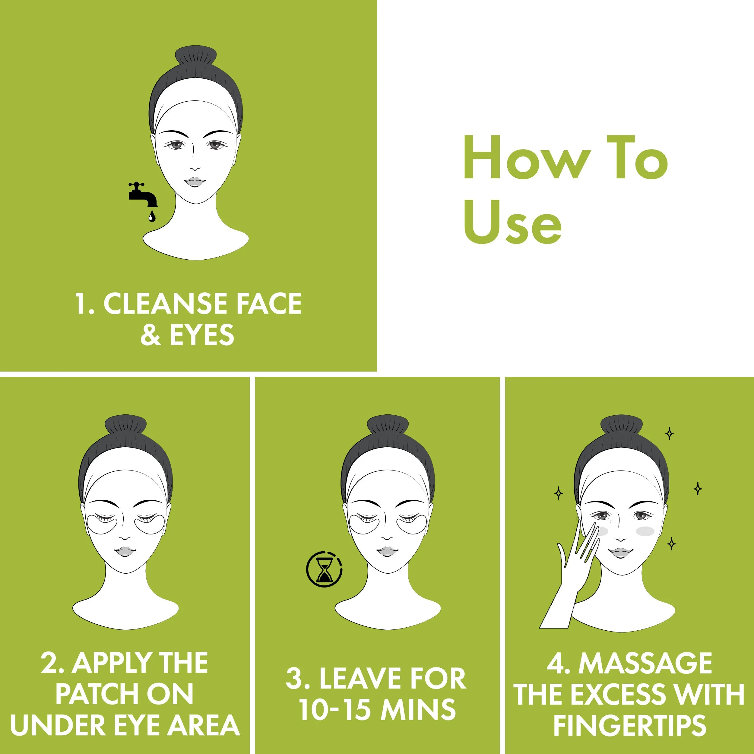 Seaweed & Green Tea Dark Circle Reducer Under Eye Patch