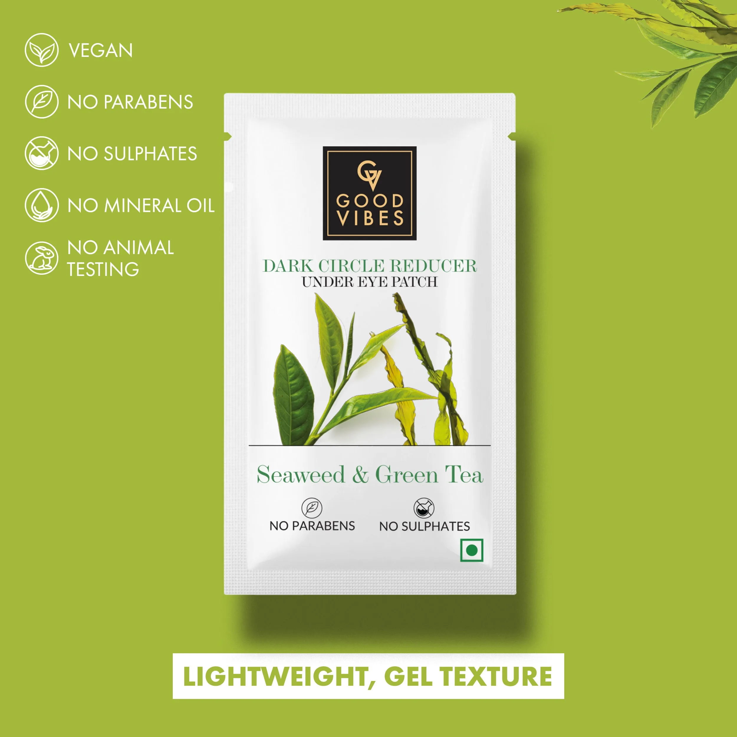 Seaweed & Green Tea Dark Circle Reducer Under Eye Patch