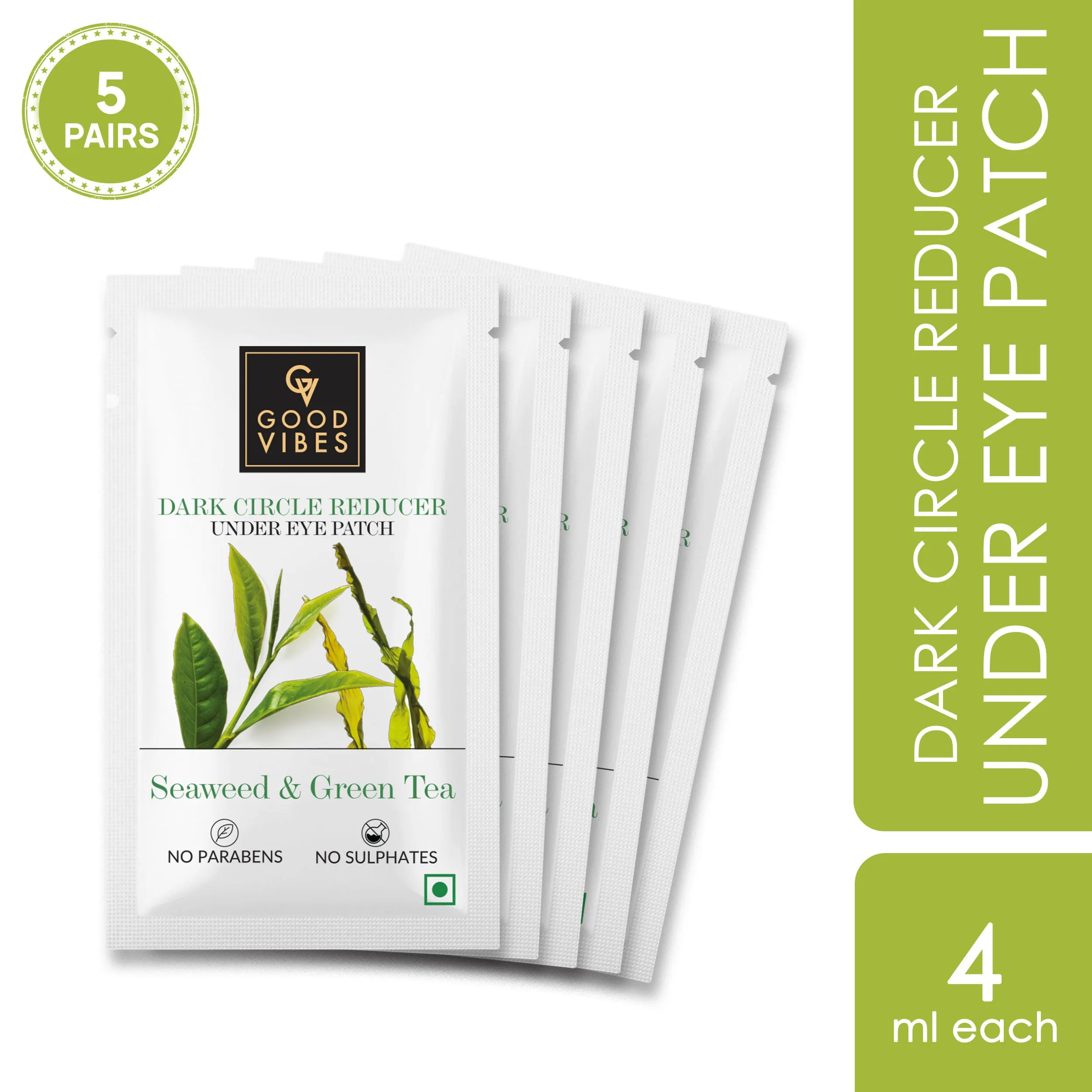 Seaweed & Green Tea Dark Circle Reducer Under Eye Patch