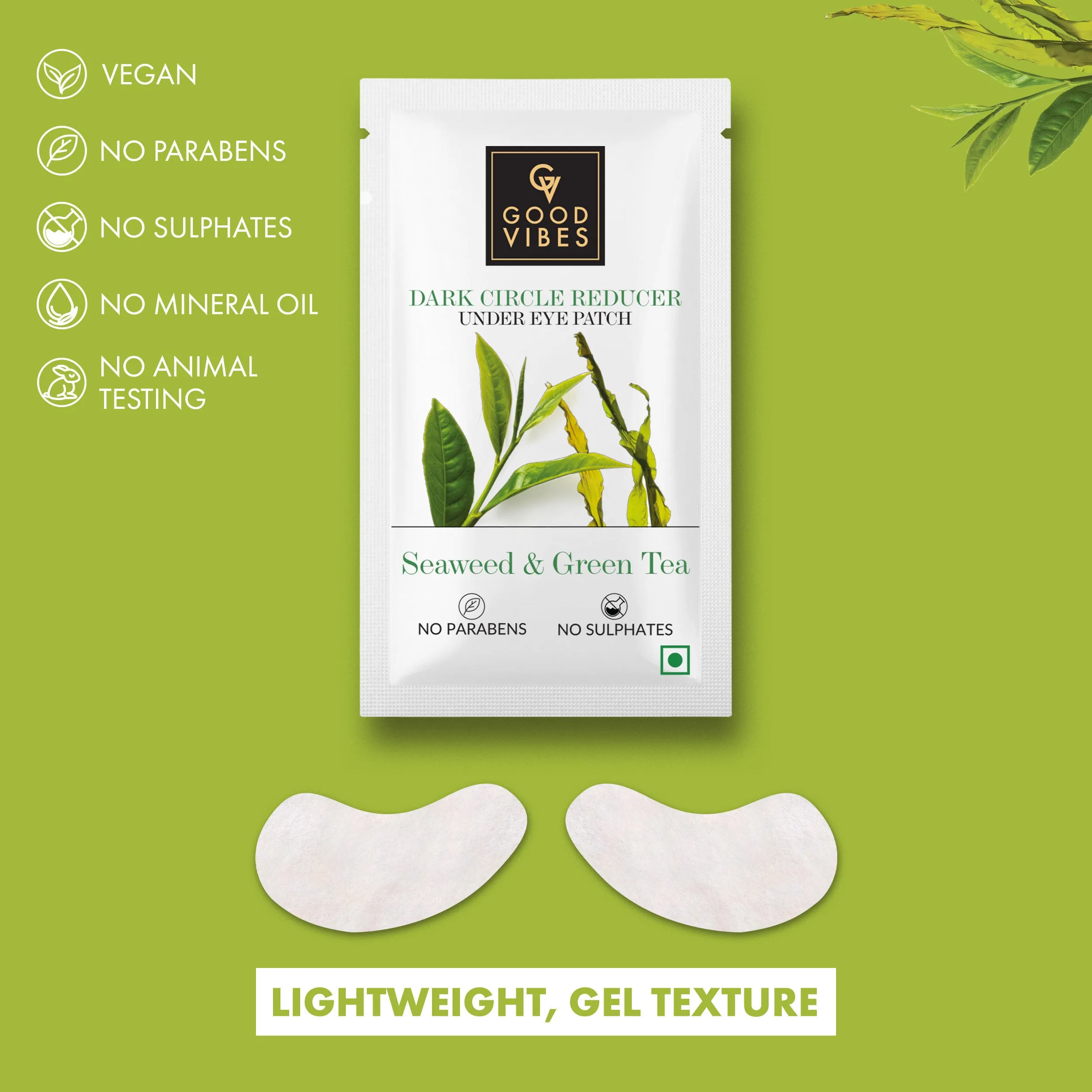 Seaweed & Green Tea Dark Circle Reducer Under Eye Patch