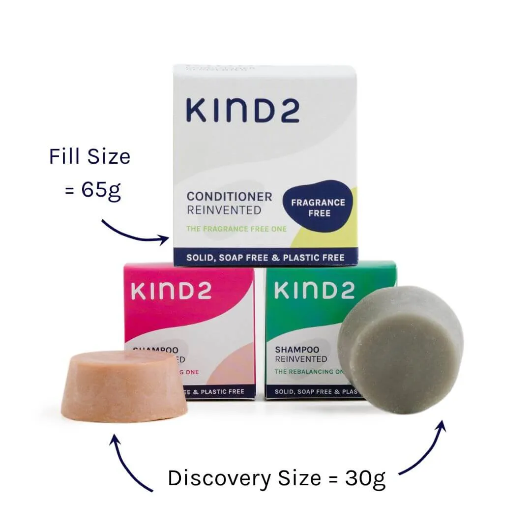 Shampoo & Conditioner Bar Discovery Bundle