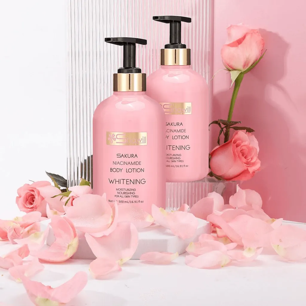 Shawill Sakura Niacinamide Whitening Body Lotion - 500ml
