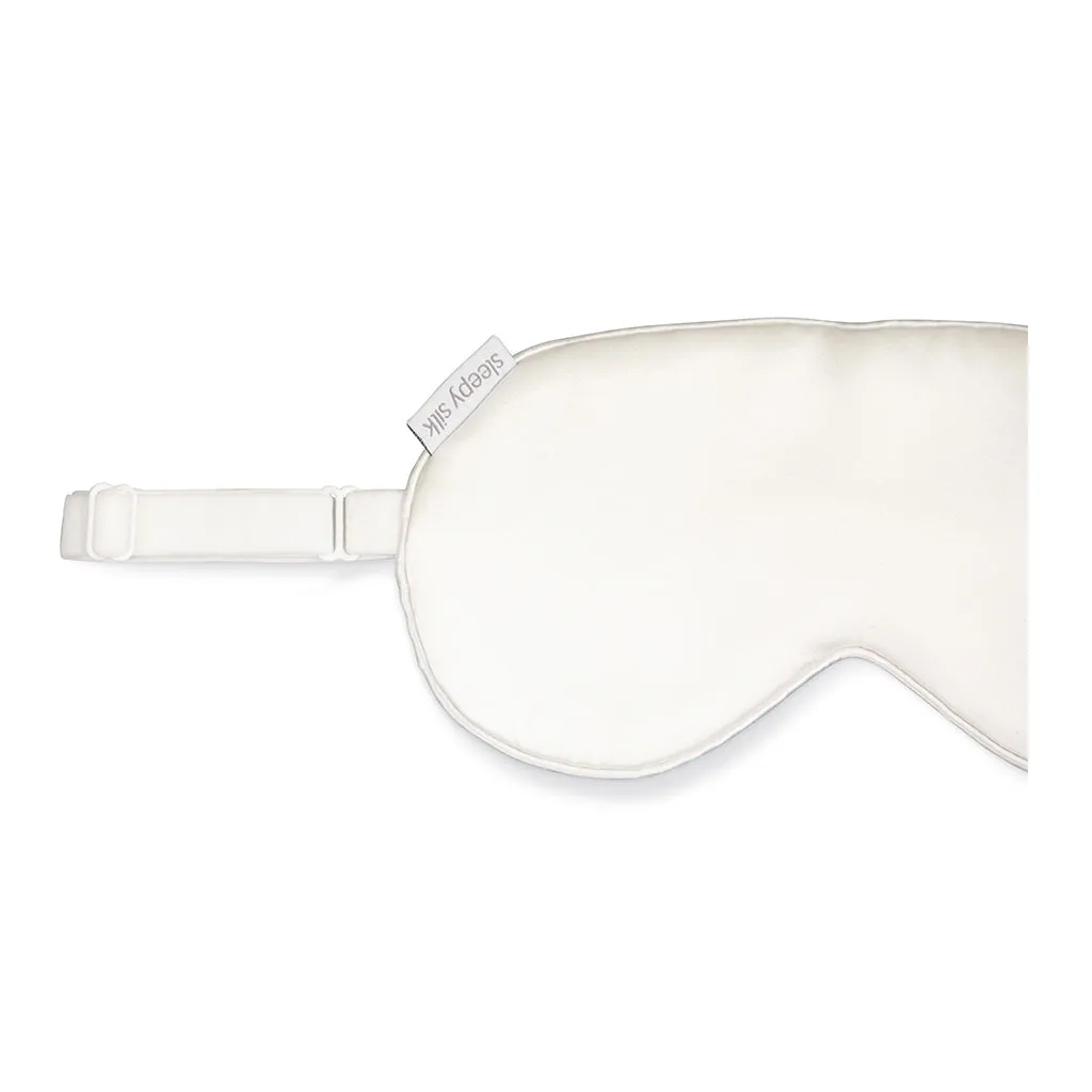 Silk Eye Mask - Ivory