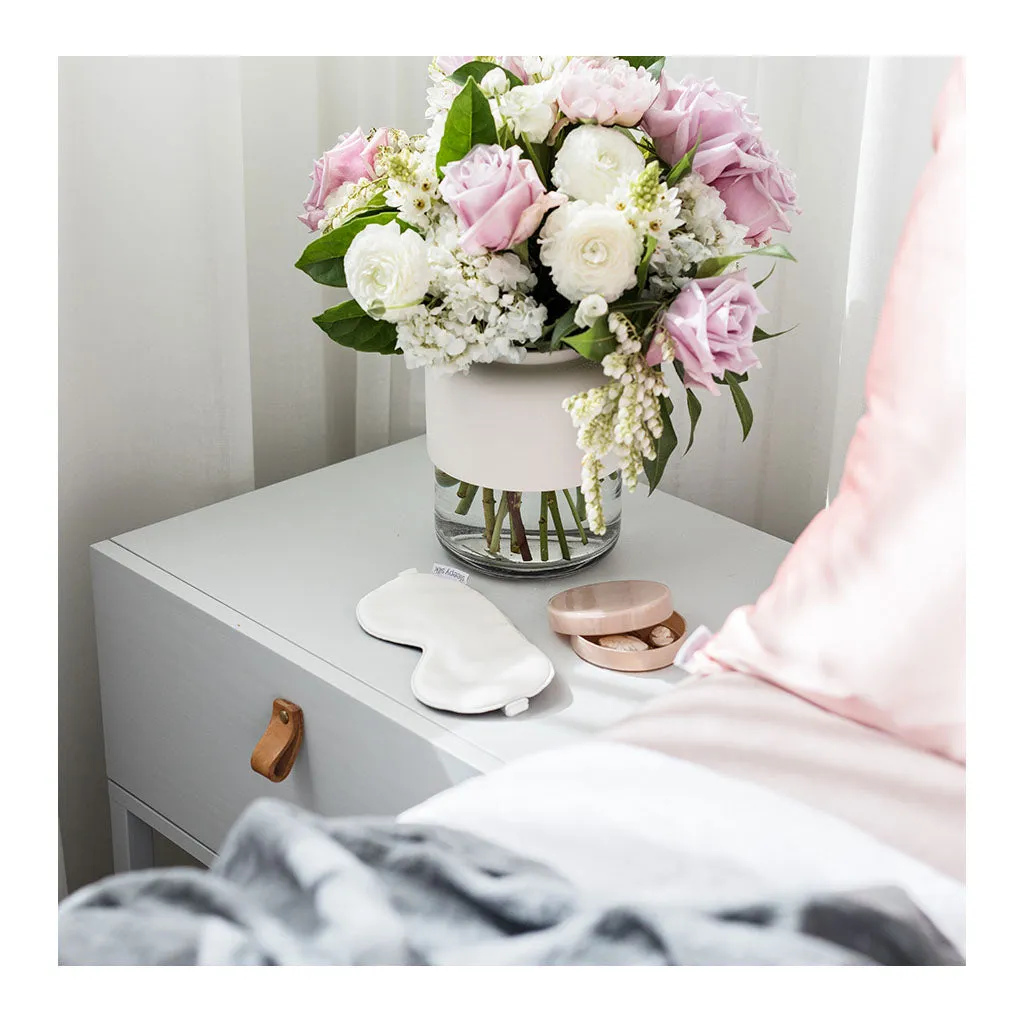 Silk Eye Mask - Ivory