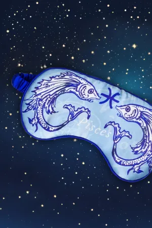 Silk Eye Mask / "Pisces"