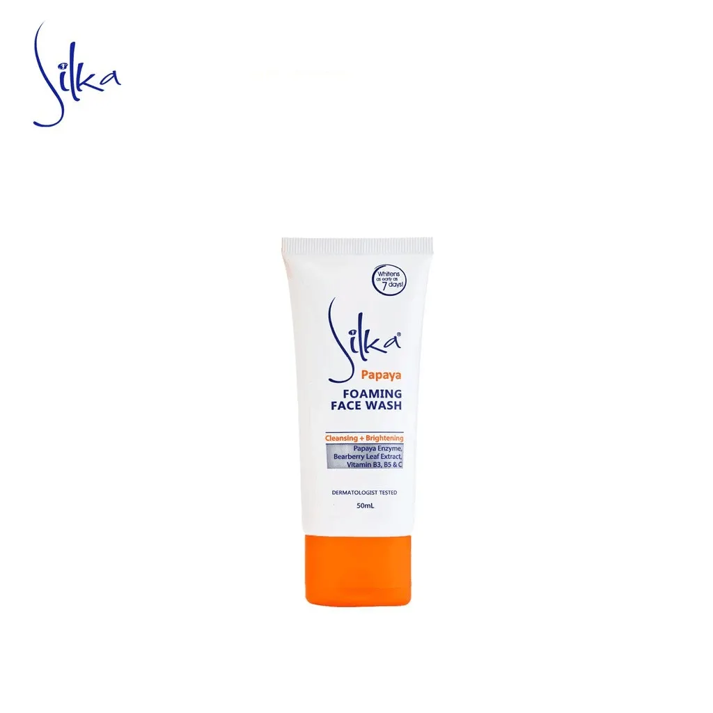 Silka Papaya Cream   Face Wash & Soap (Combo Offer)