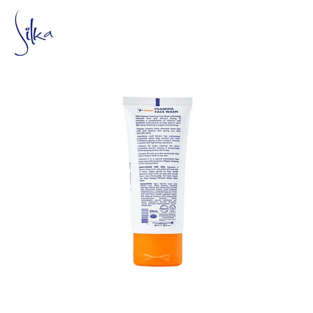 Silka Papaya Cream   Face Wash & Soap (Combo Offer)