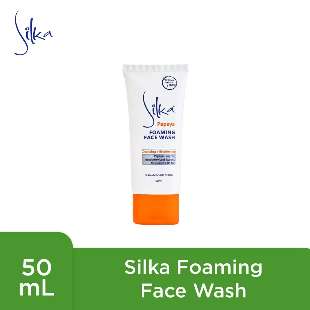 Silka Papaya Cream   Face Wash & Soap (Combo Offer)