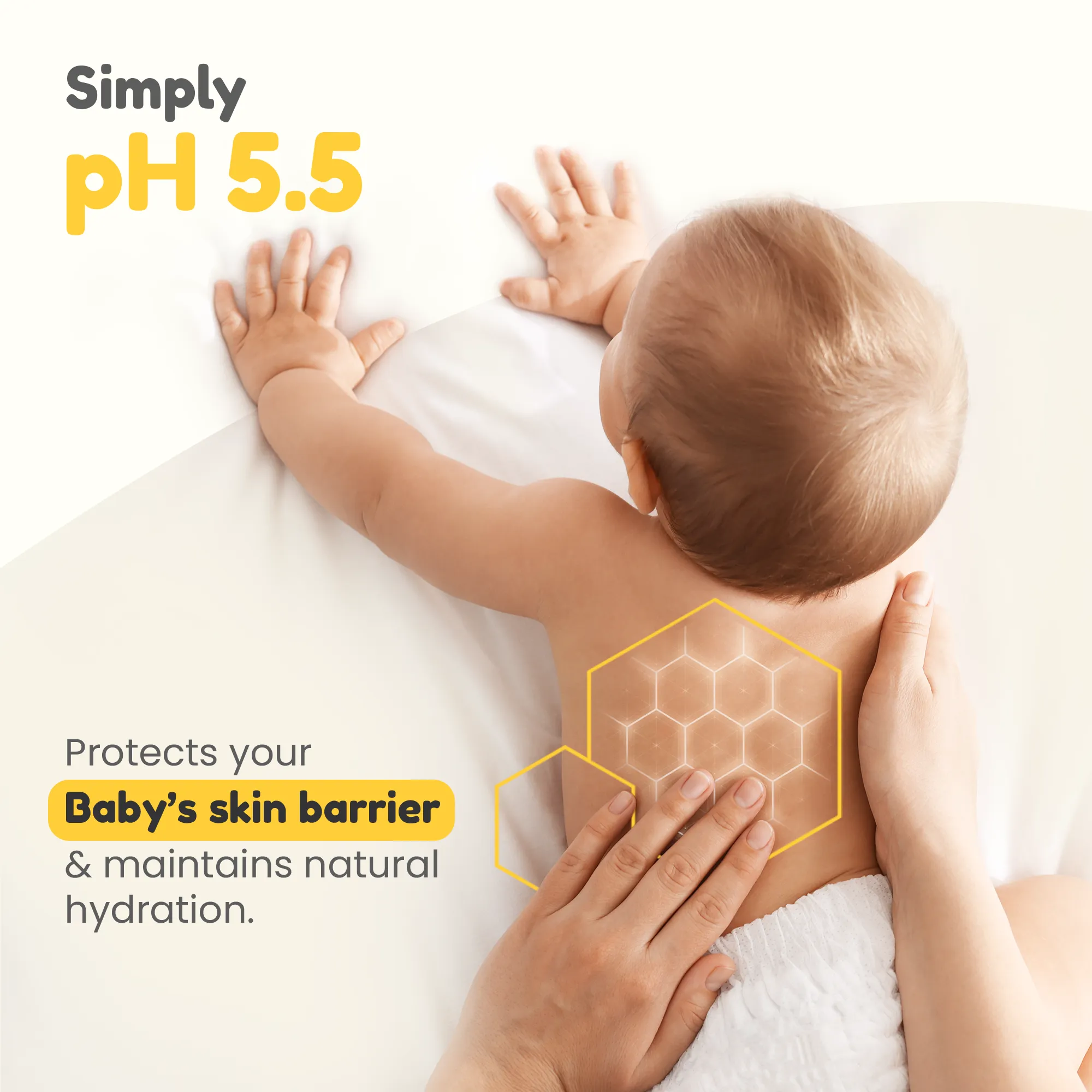 Simply Unscented Baby Lotion - Hydrating & Gentle for Sensitive Skin