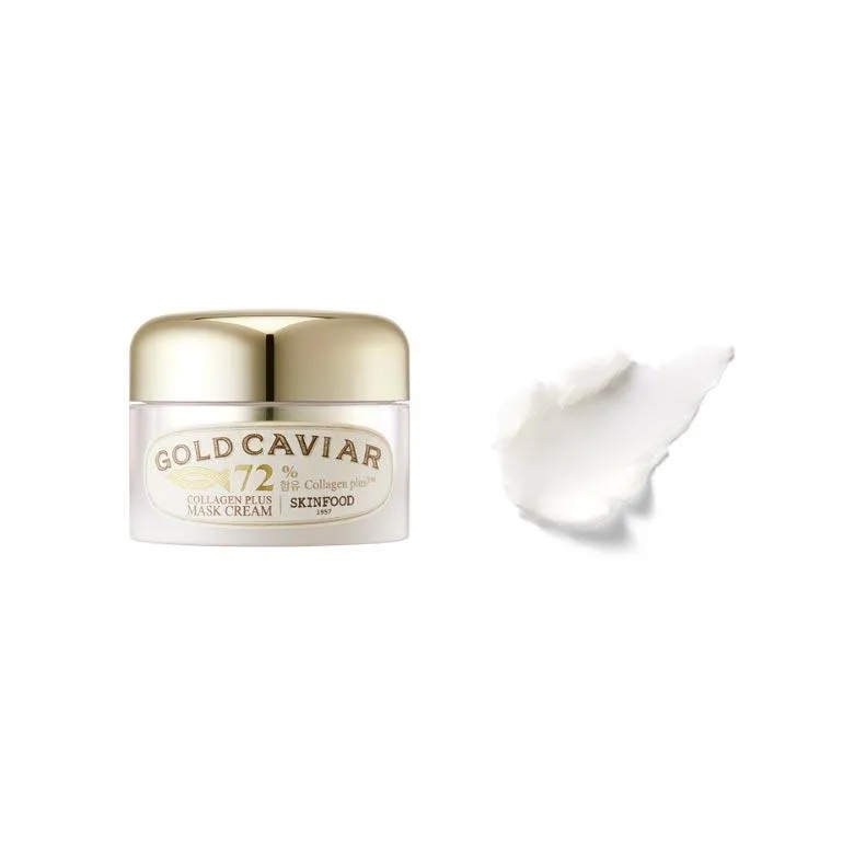 SKINFOOD Gold Caviar Collagen Plus Mask Cream 50g