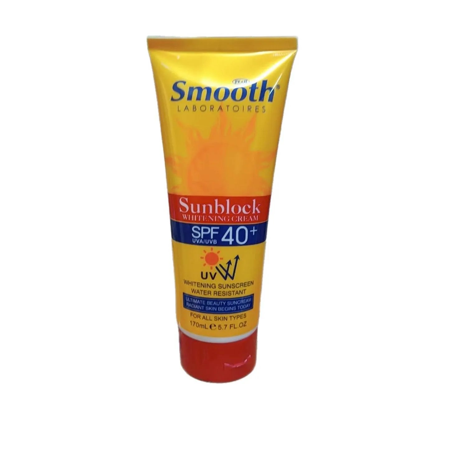 Smooth Sunblock Whitening Sunscreen UVA/UVB SPF 40  - 170ml