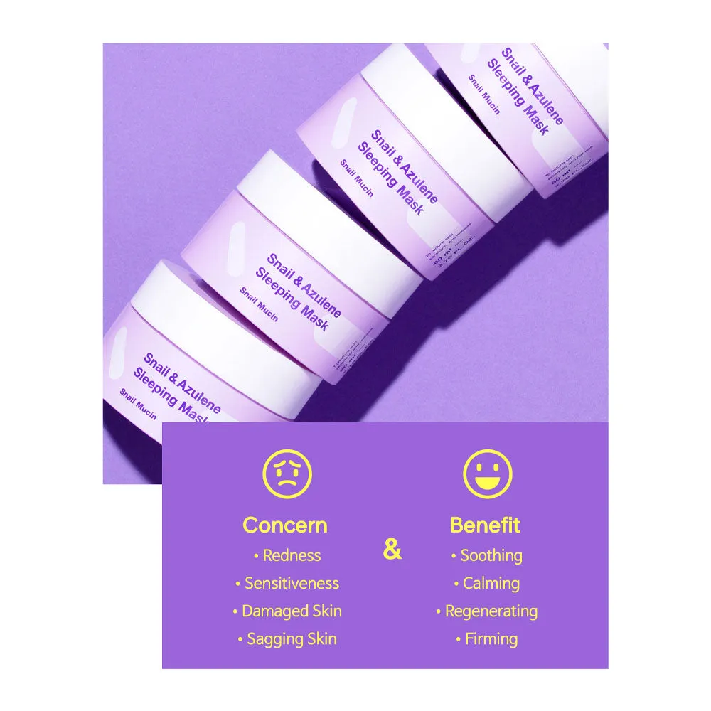 Snail & Azulene Sleeping Mask