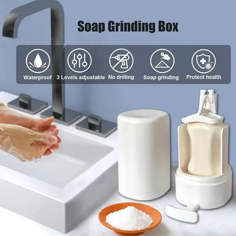 Soap Grinder Box : Wall-Mount Soap Grinder