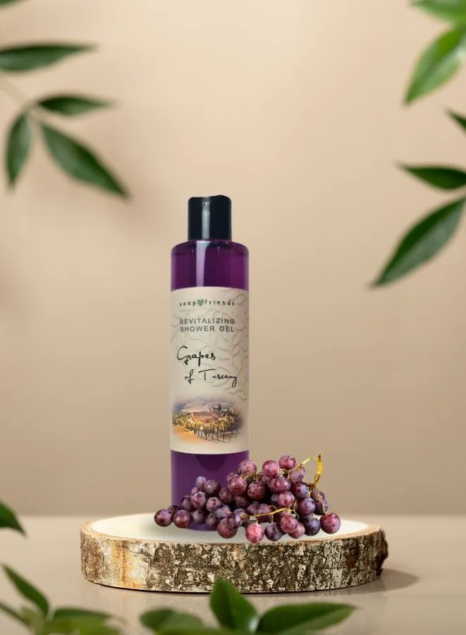 Soap&Friends Grapes of Tuscany Shower Gel with Moisturizing Avocado Oil - 250 ml