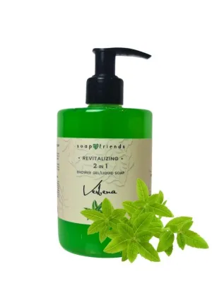 Soap&Friends Verbena 2-in-1 Shower Gel and Hand Soap with Moisturizing Avocado Oil - 300 ml