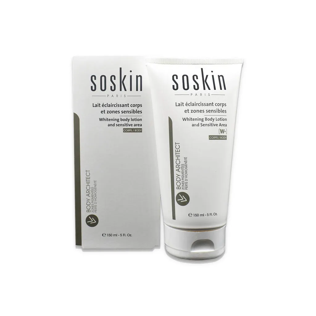 Soskin Whitening Body Lotion and Sensitive Area 150 ml
