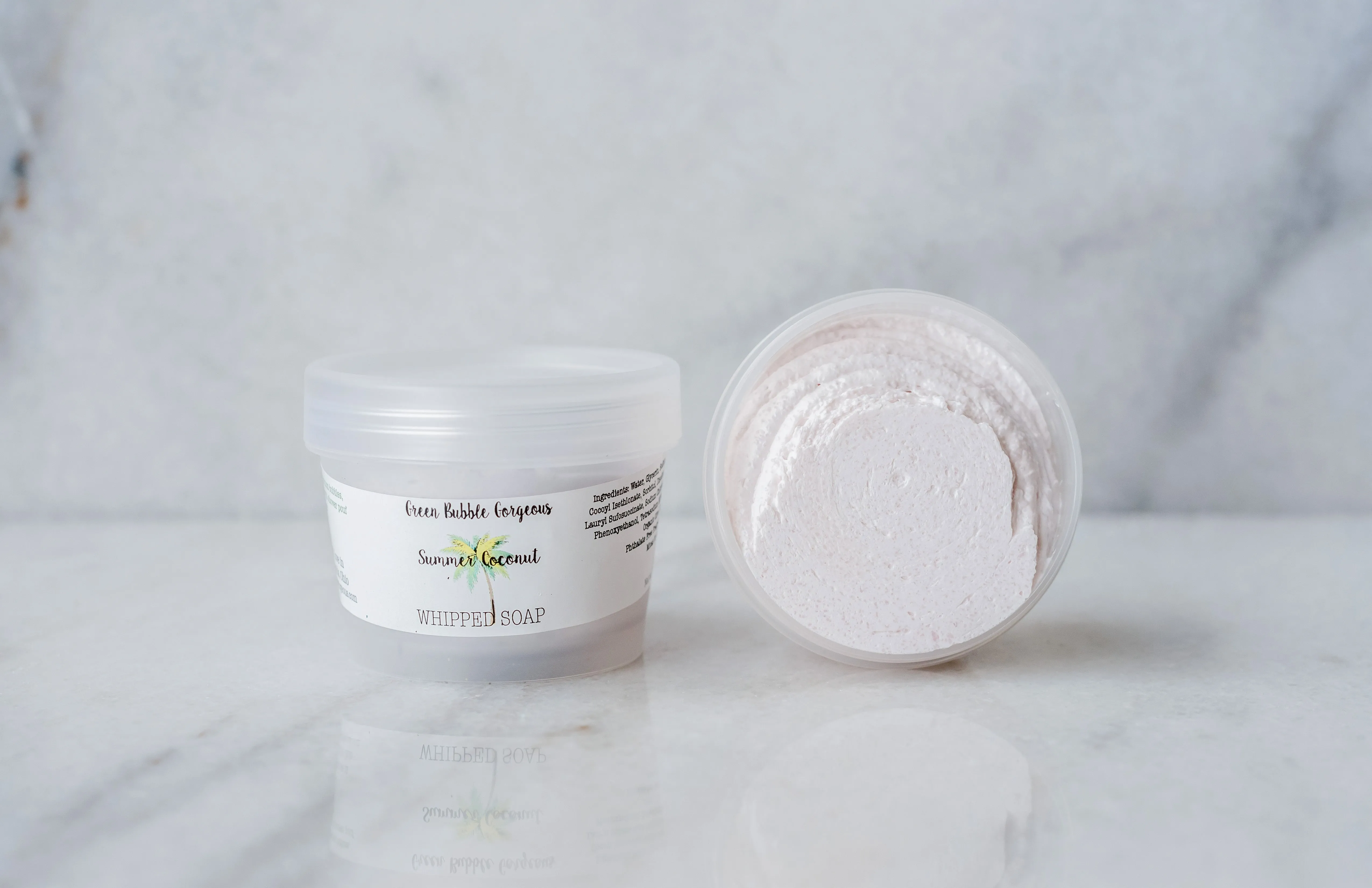 Summer Coconut Whipped Soap