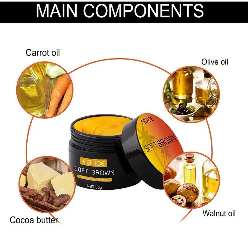 Summer Skin Self Tanning Cream Sunless Self Tanner For Face Body For Natural Glow Body