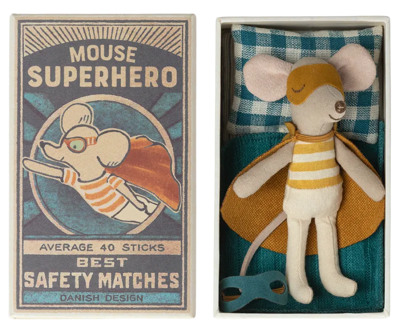 Superhero Mouse in Matchbox | Little Brother