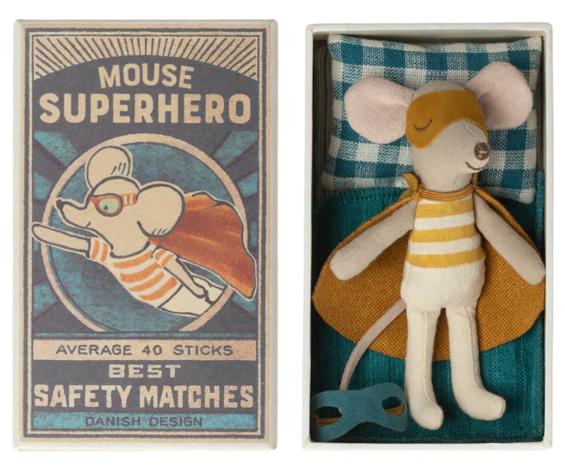 Superhero Mouse in Matchbox | Little Brother