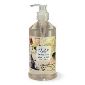 Sweet Grass Farm Liquid Soap With Wildflower Extracts Vanilla Milk