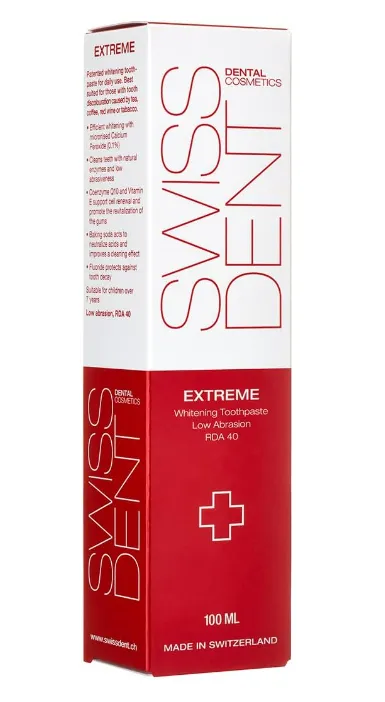 Swissdent Dental Cosmetics Extreme Whitening Toothpaste 100ml