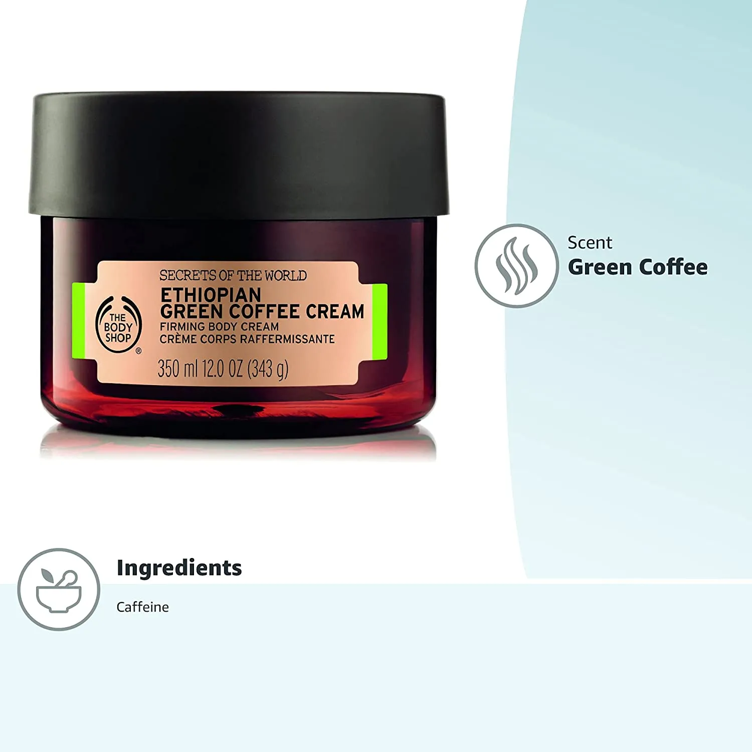 The Bodyshop Spa of the World™ Ethiopian Green Coffee Cream Firming Body Cream