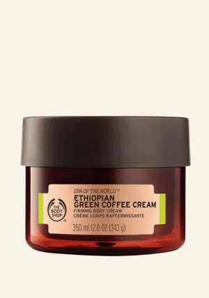 The Bodyshop Spa of the World™ Ethiopian Green Coffee Cream Firming Body Cream
