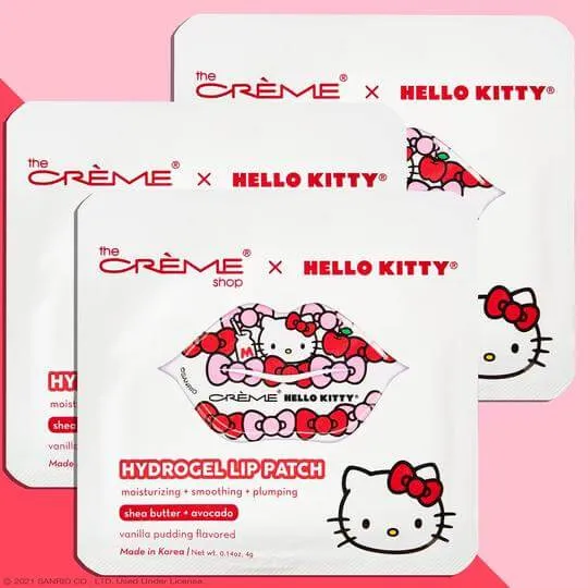 The Creme Shop Hello Kitty Hydrogel Lip Patch | Vanilla Pudding Flavored