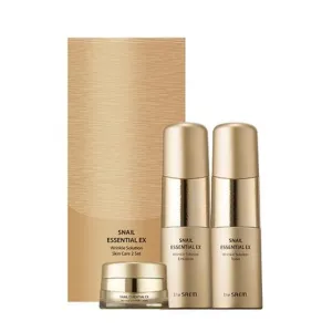 THE SAEM Snail Essential EX Wrinkle Soultion Skin Care 2 Set