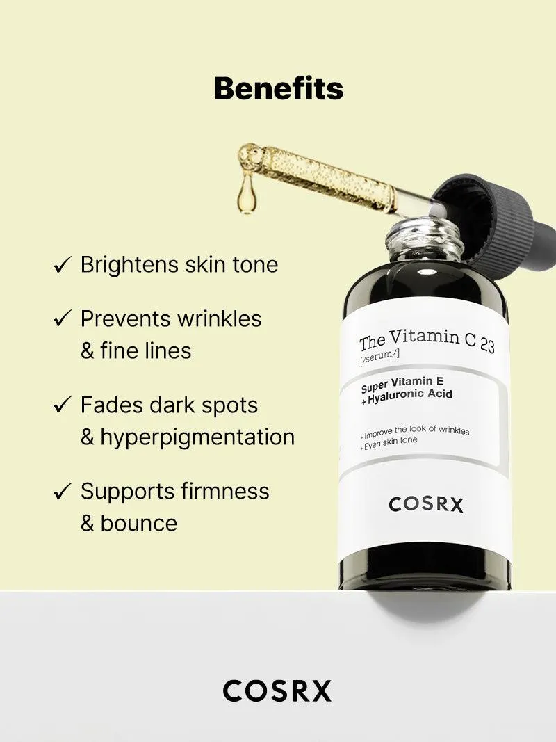 The Vitamin C 23 Serum, Super Vitamin E   Hyaluronic Acid