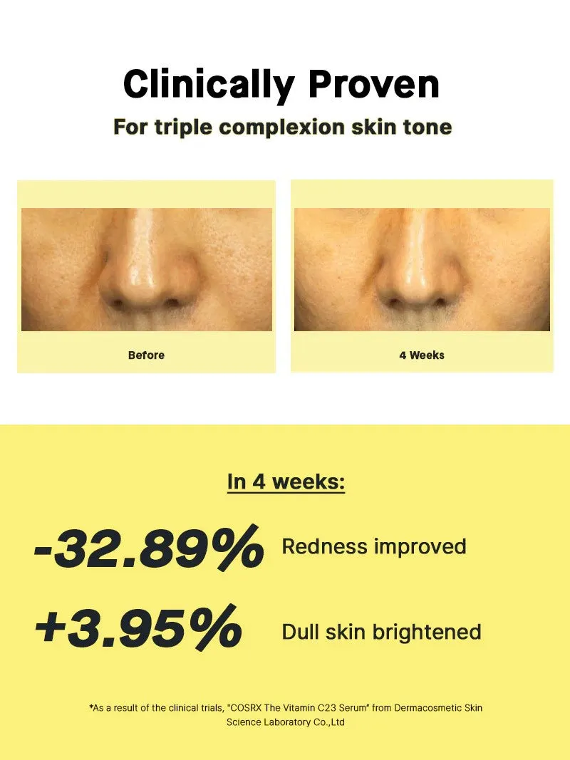The Vitamin C 23 Serum, Super Vitamin E   Hyaluronic Acid