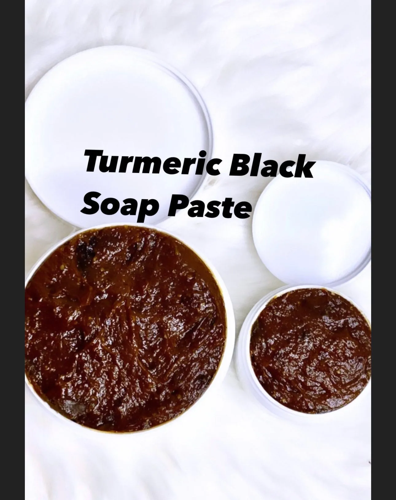Turmeric African Black Soap Paste