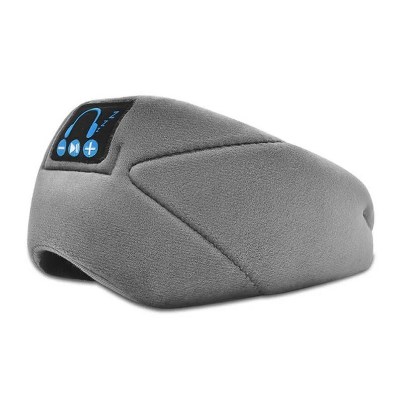USB Rechargeable Bluetooth 5.0 Fully Shaded Sleeping Eye Mask Hands Free Wireless Call Microphone Music Headset