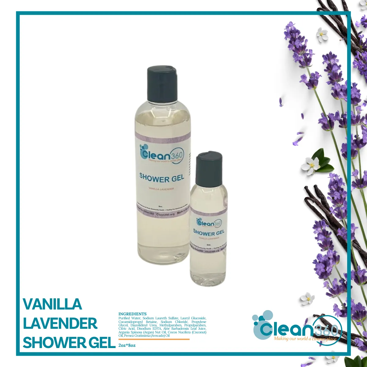 Vanilla Lavender Shower Gel