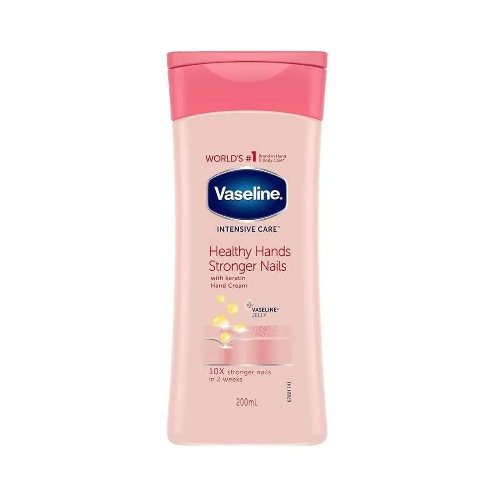 Vaseline Intensive Care Healthy Hands Stronger Nails Hand Cream | 200ml